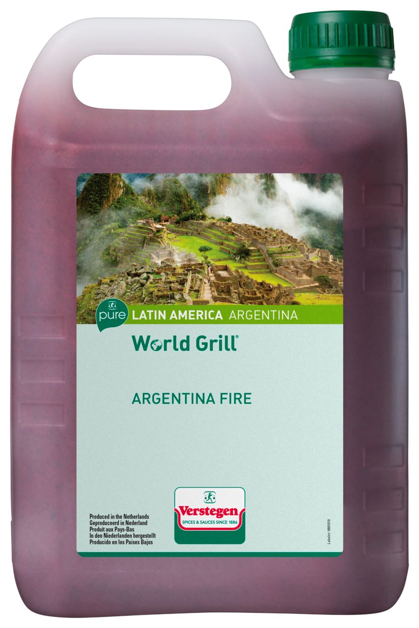 Verstegen World Grill Argentina Fire PURE 2.5 LT can