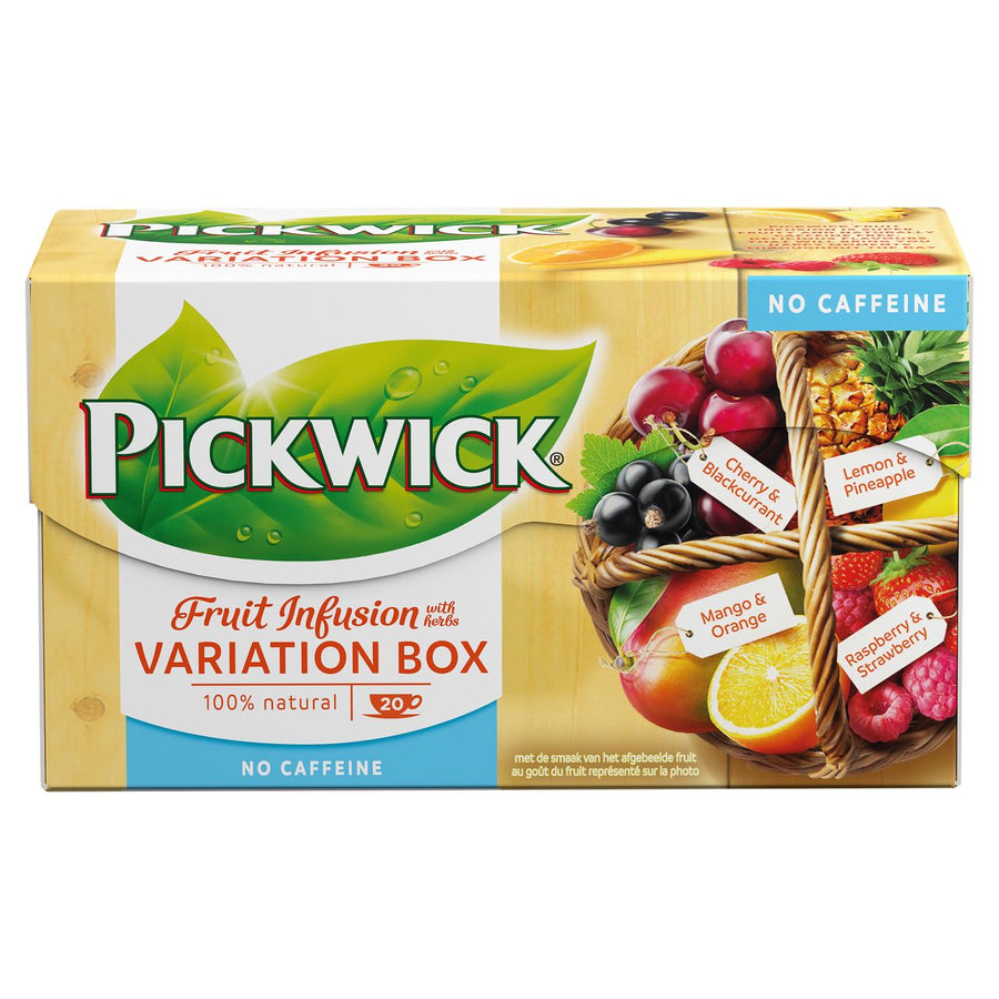 Pickwick Fruit Infusion Variation Box Yellow Fruit Tea 20 pieces 32 g