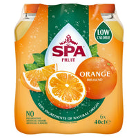 Thumbnail for SPA Fruit Sparkling Fruity Soft Drink Orange 6 x 40 cl