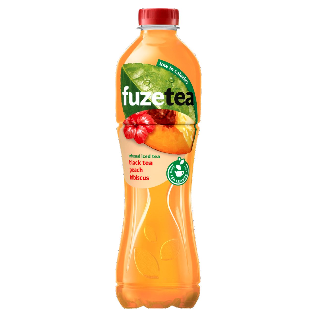 FUZE Tea Black Tea Peach Hibiscus Pet 6 x 1.25 l