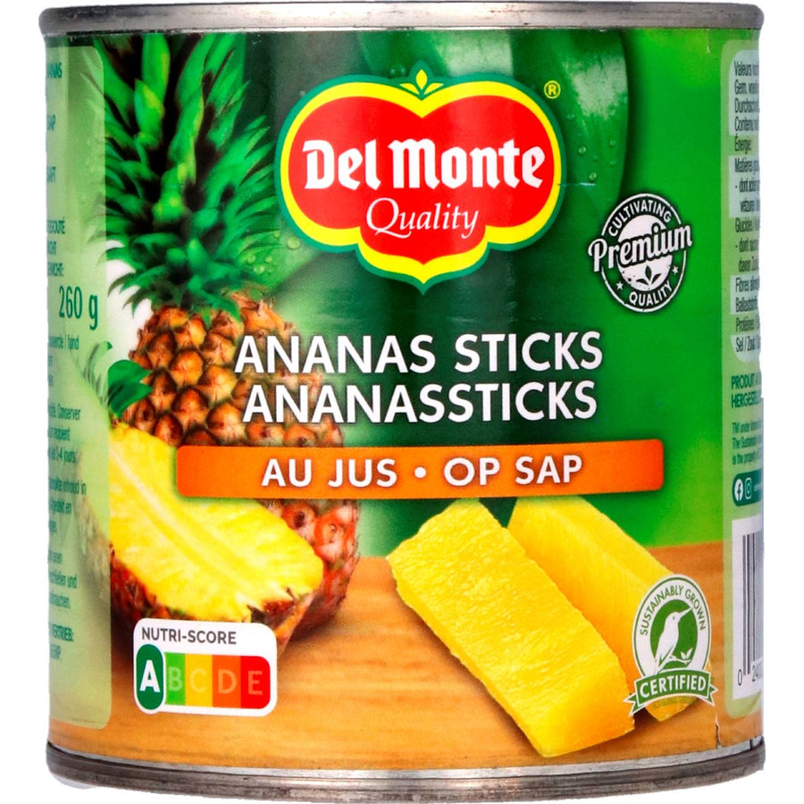 Del Monte Pineapple Sticks in Juice 435 g