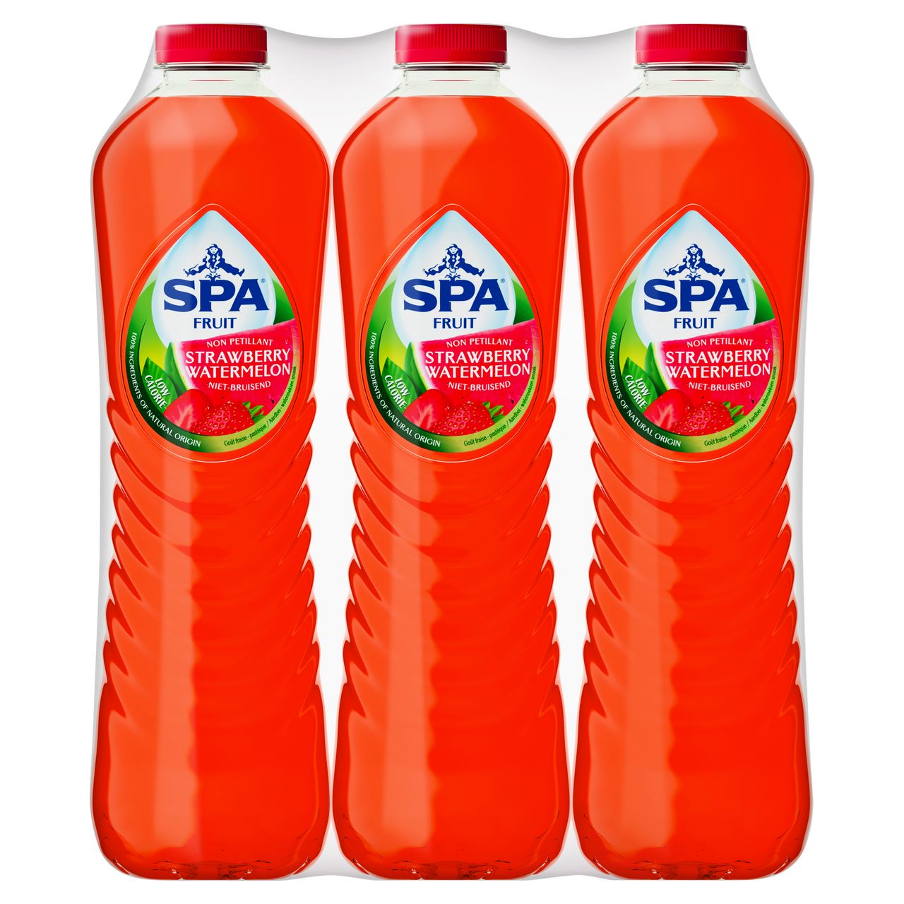 SPA Fruit Still Fruity Soft Drink Strawberry Watermelon 6 x 1.25 l