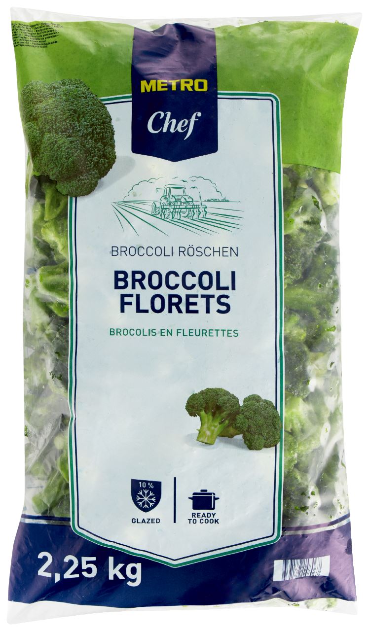 Broccoli florets 20/40 2.5 kg