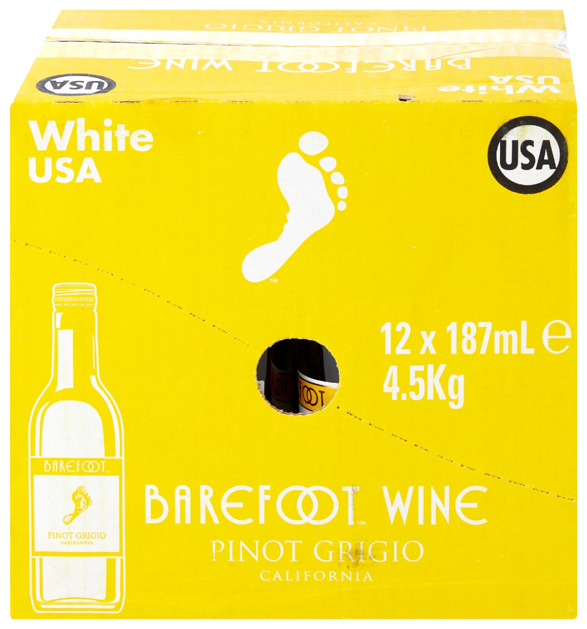 Barefoot Pinot Grigio 12 x 18.75 cl 12%