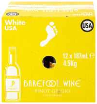 Thumbnail for Barefoot Pinot Grigio 12 x 18.75 cl 12%