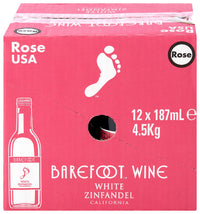 Thumbnail for Barefoot White Zinfandel Rosé 12 x 18.75 cl 21%