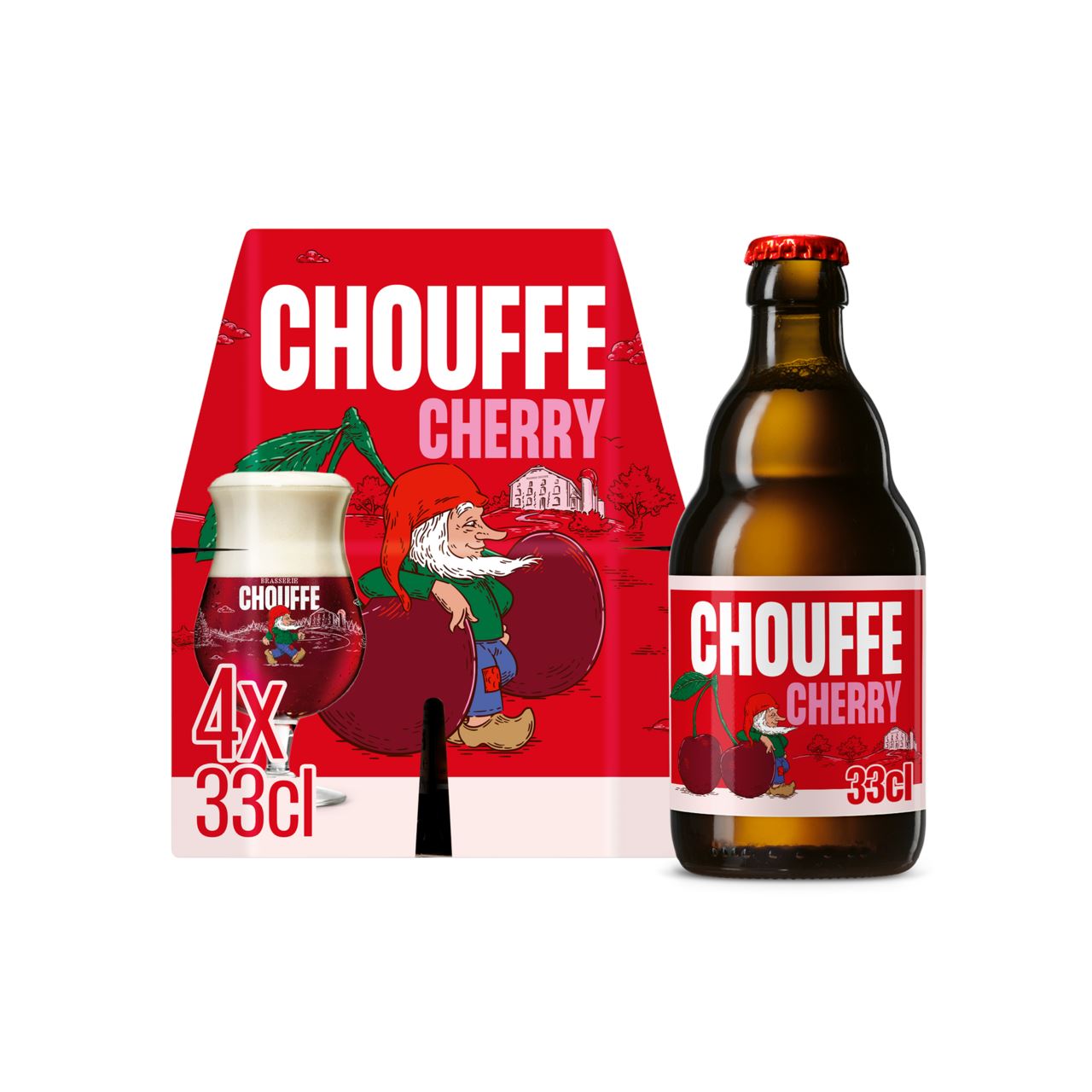 La Chouffe cherry 4 x 33 cl
