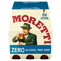 Thumbnail for BIRRA MORETTI Italian Beer Zero Bottle 6 x 30 cl