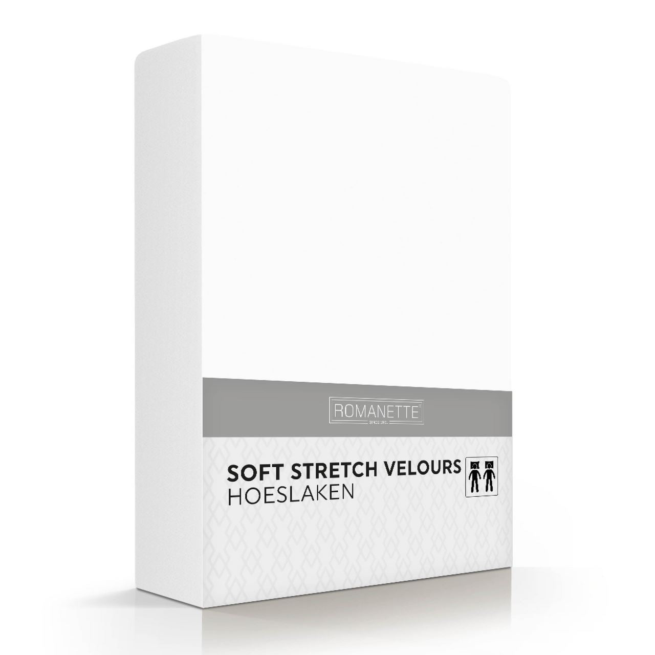 Romanette Fitted Sheet Sheet 2P Wt