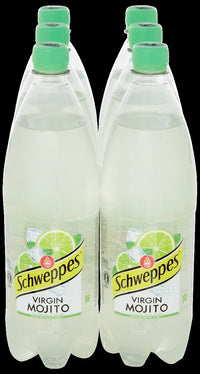 Thumbnail for Schweppes Virgin Mojito Non-alcoholic Drink 6 x 1 liter