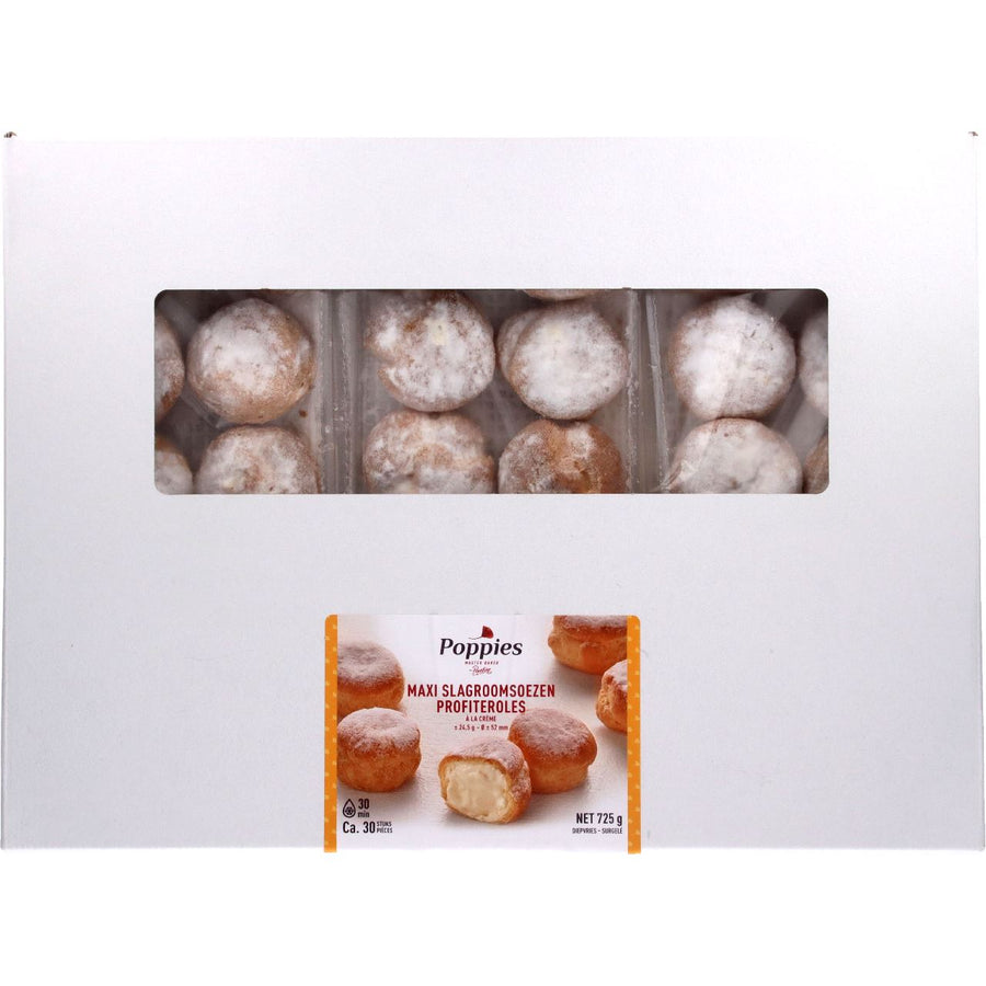Poppies Maxi cream puffs 725 g