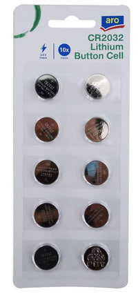 Thumbnail for aro Button Cell Cr2032 10Pcs