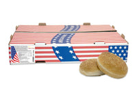 Thumbnail for Bakery Stars Hamburger bun with sesame seeds 4 inch 48 x 55 g