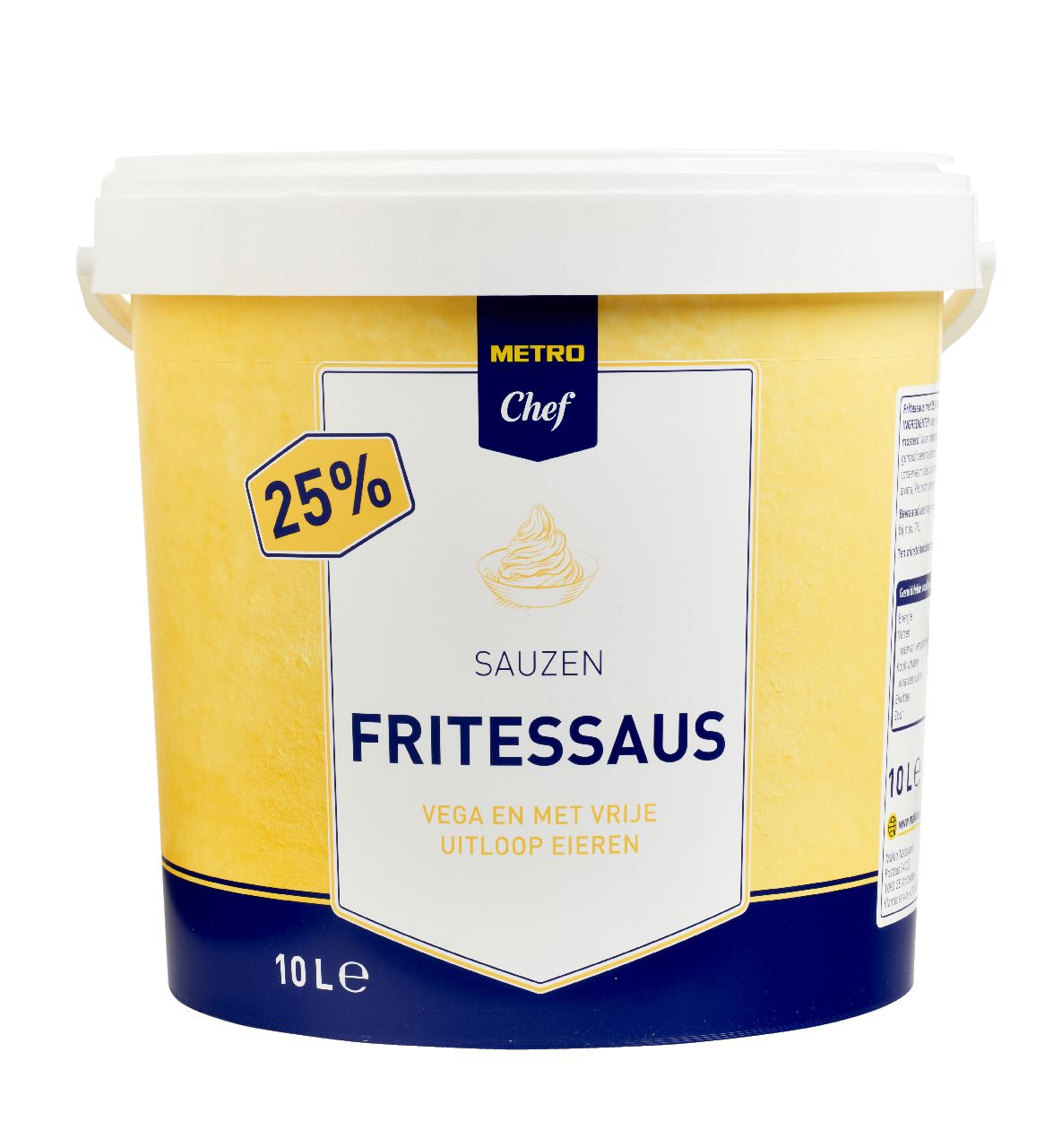 Chips sauce 25% 10 l