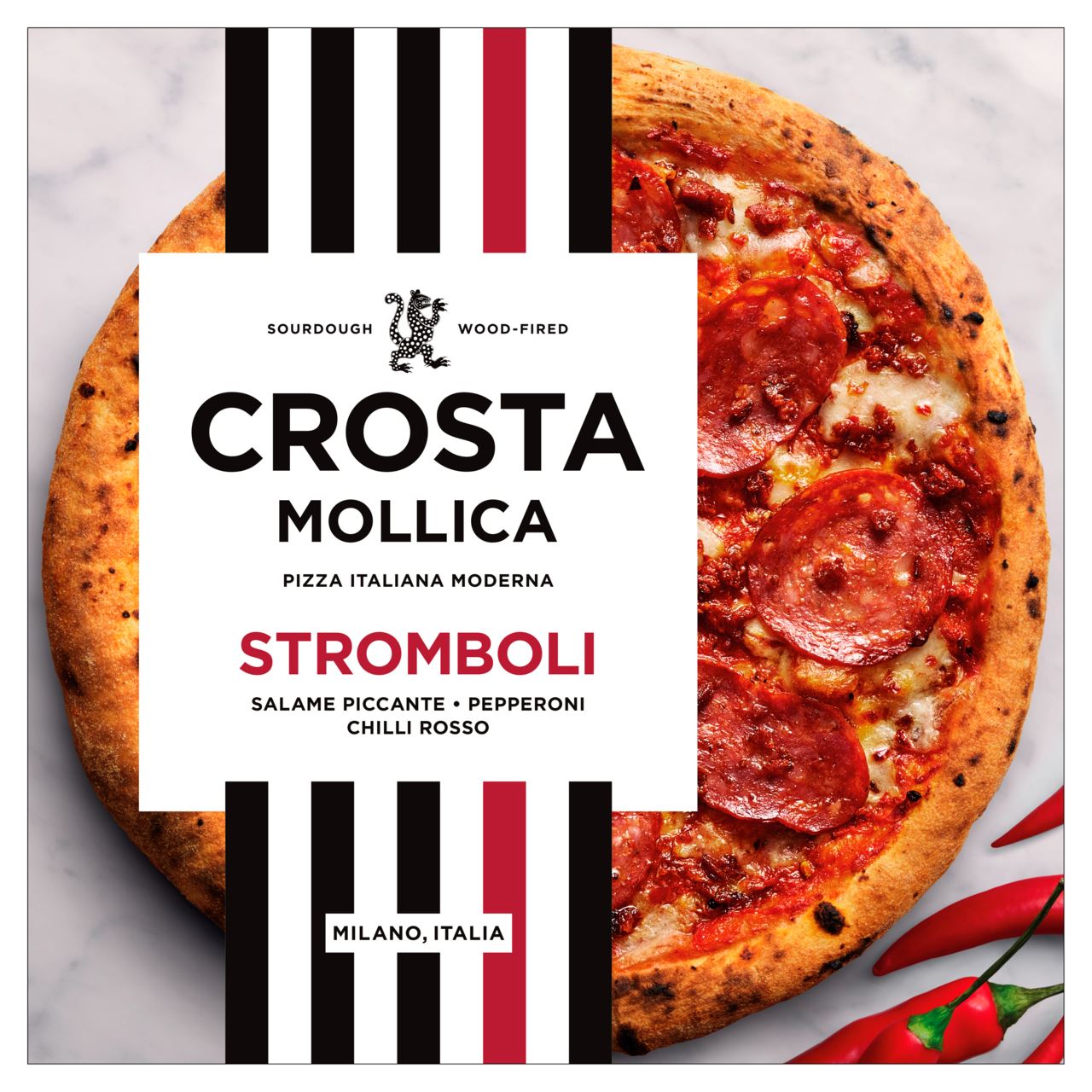 CROSTA & MOLLICA Sourdough pizza Stromboli 447 g