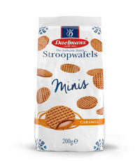Thumbnail for Daelmans Mini Stroopwafels block bag 200 g