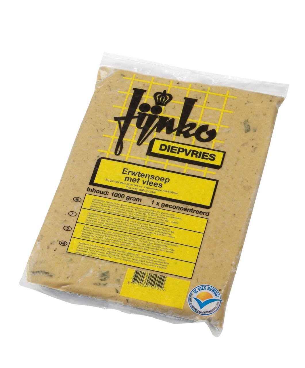 Fijnko Pea soup with meat 1 kg