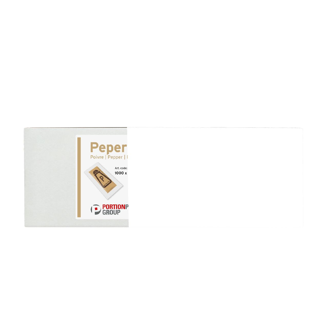 Portion pack pepper 1000 pcs 150 g