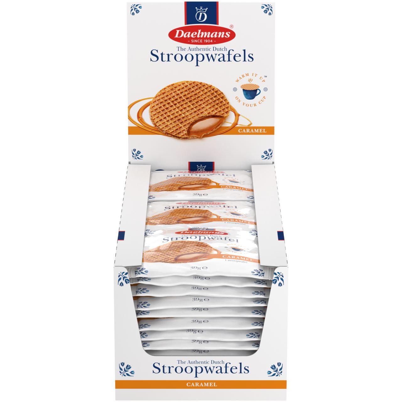 Daelmans Jumbo Stroopwafels 36 x 39 g