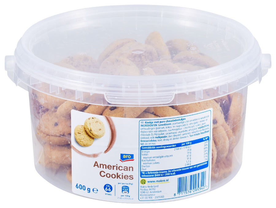 aro Bucket Chocolate Cookie 600 g