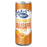 Thumbnail for Hero Orange juice can 24 x 25 cl