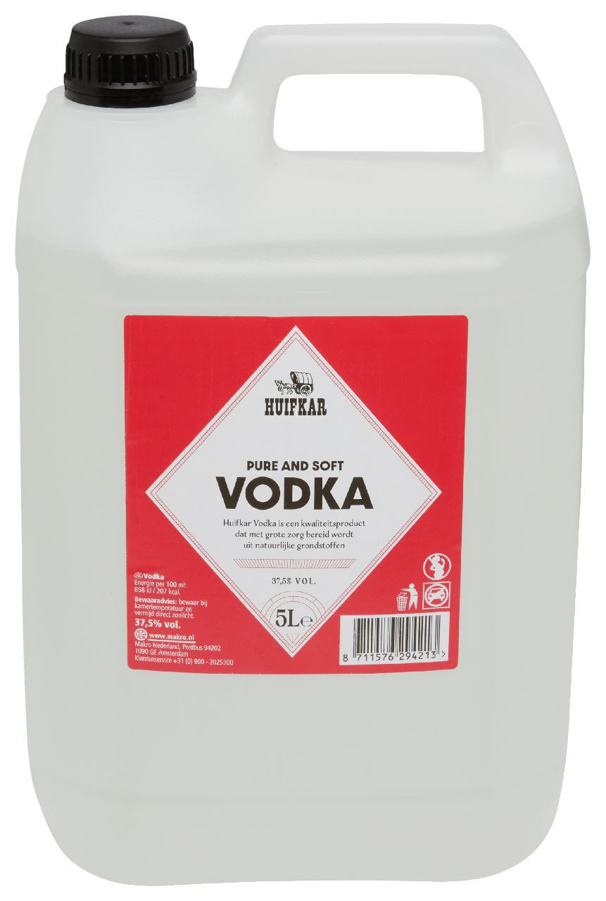 Covered wagon Vodka can 5 l 37.5%