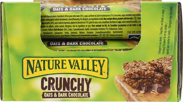 Nature Valley Crunchy Oats and Dark Chocolate 18 pcs 42 g