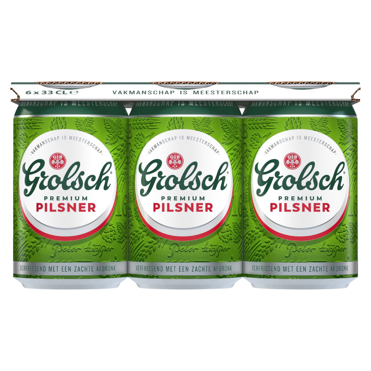 Grolsch Premium Pilsner 6 x 33 cl can