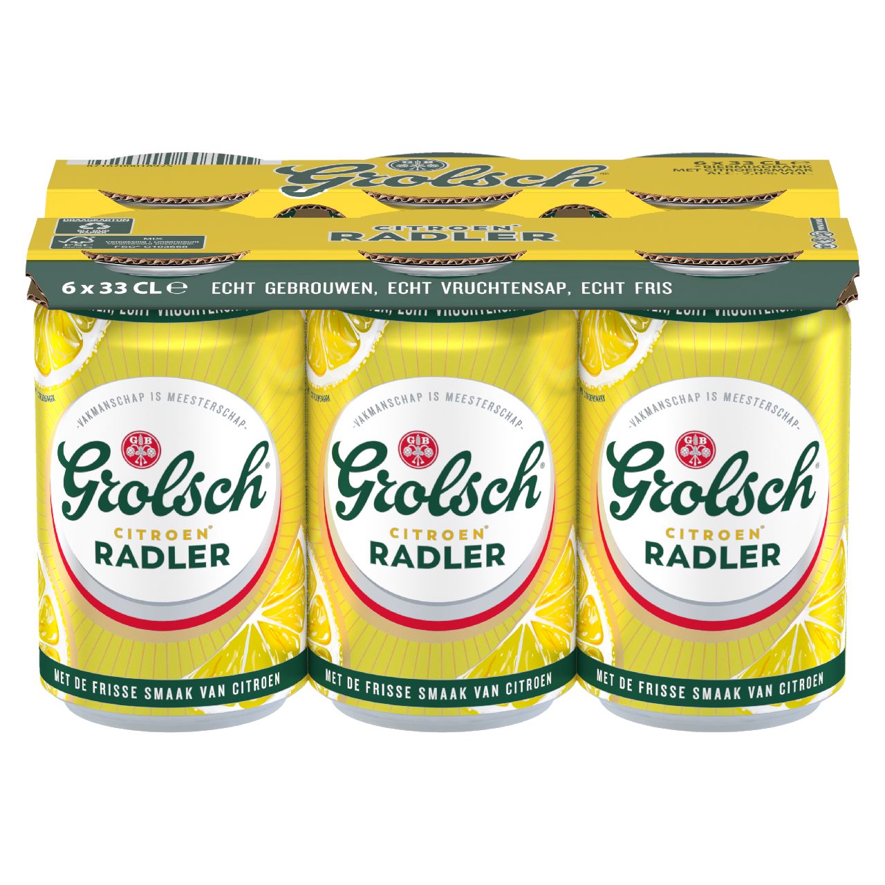 Grolsch Radler 2%Lemon can 6 x 33 cl