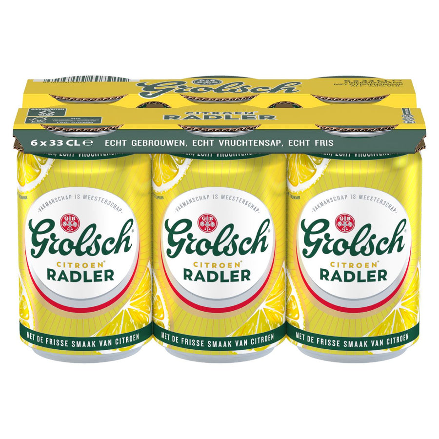 Grolsch Radler 2%Lemon can 6 x 33 cl