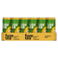 Thumbnail for FUZE Tea Mango Chamomile Can 24 x 33 cl
