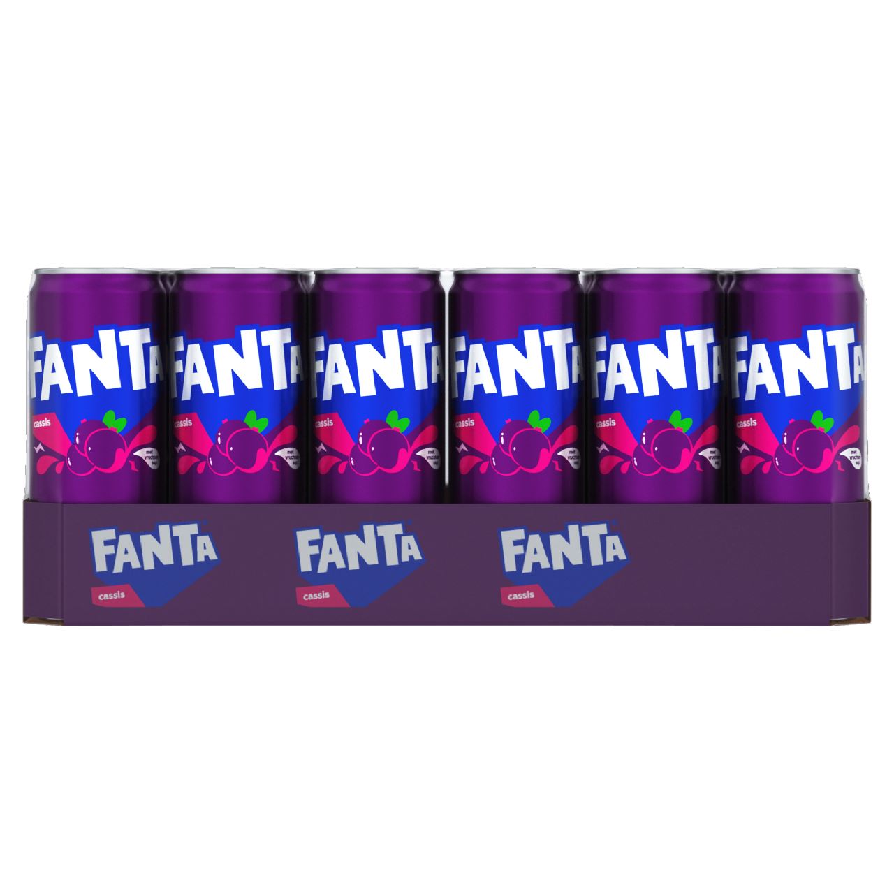 Fanta Cassis can 24 x 33 cl