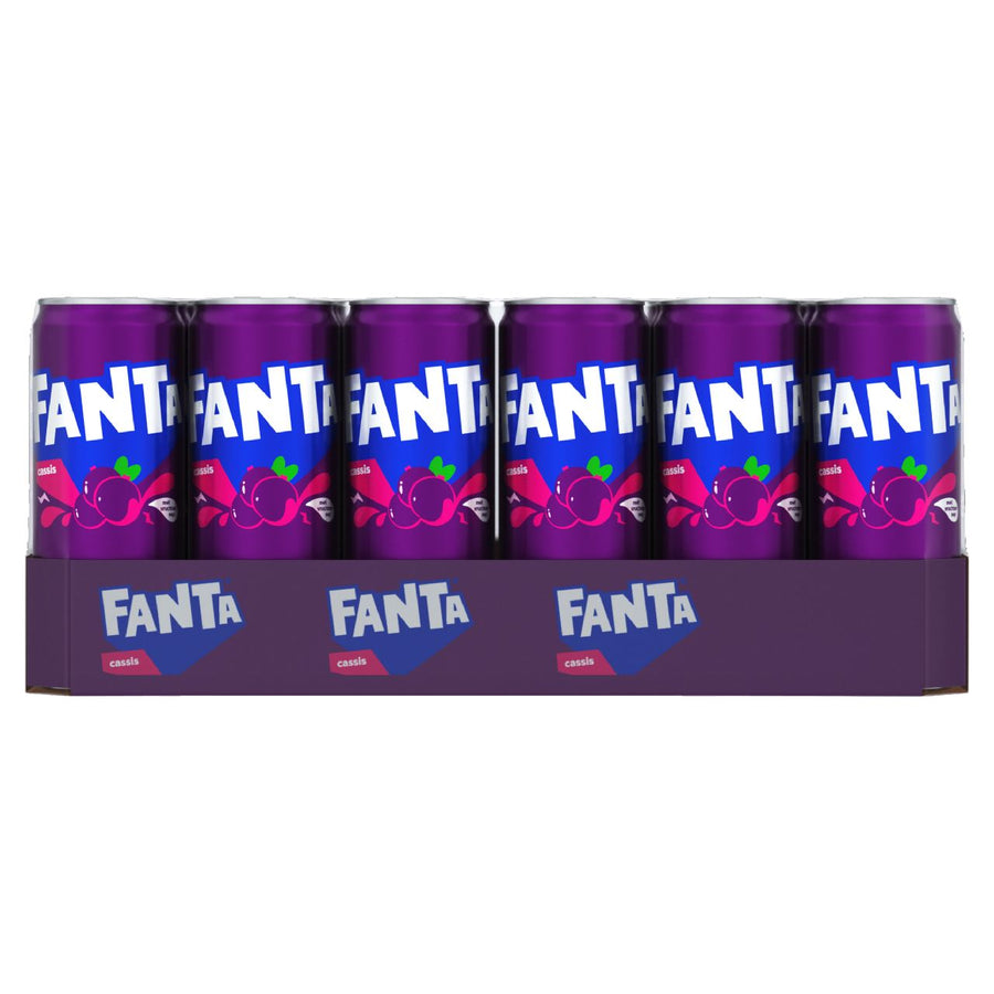 Fanta Cassis can 24 x 33 cl