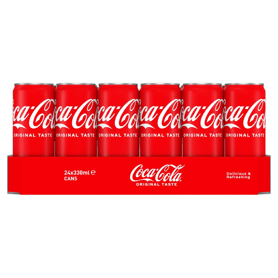 Coca-Cola ORIGINAL TASTE can 24 x 33 cl