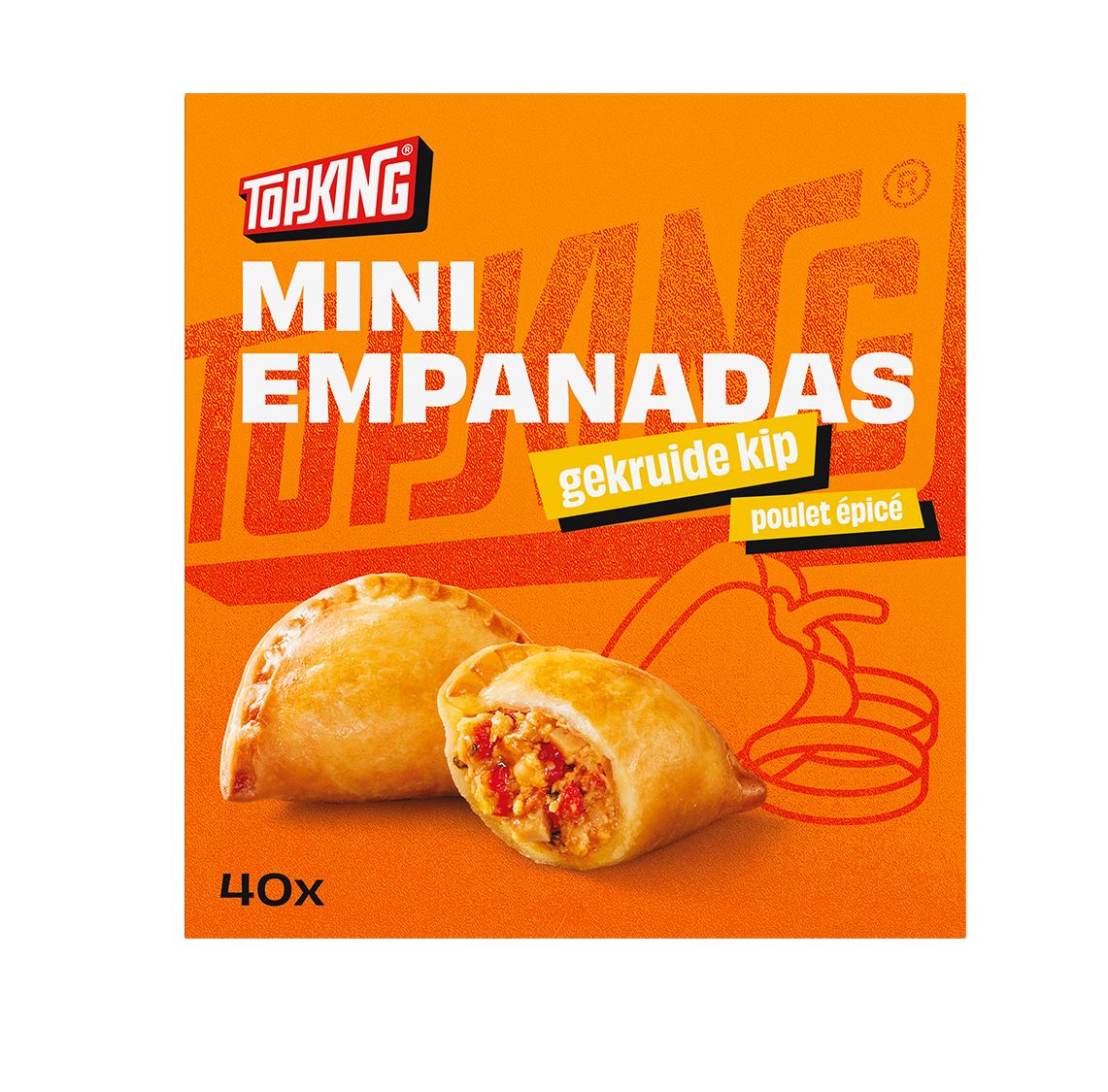 Topking Mini Empana Chicken 40 x 18 g