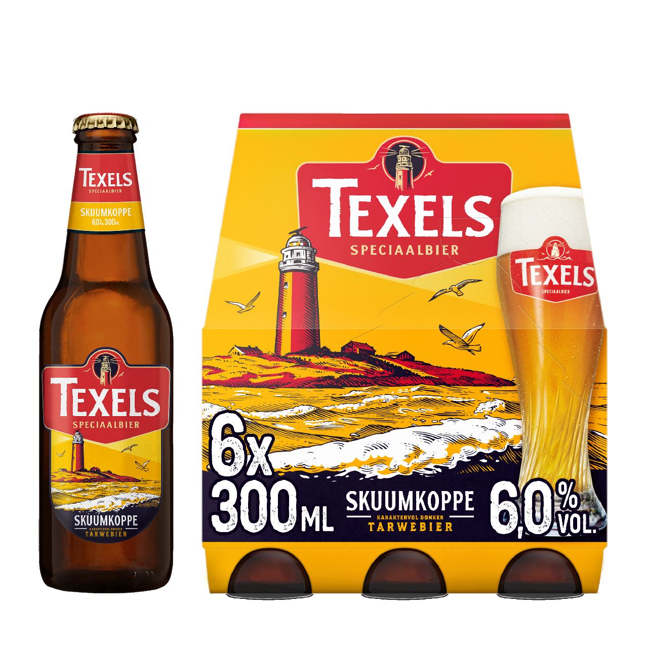 Texels Skuumkoppe Beer bottle 6 x 30 cl