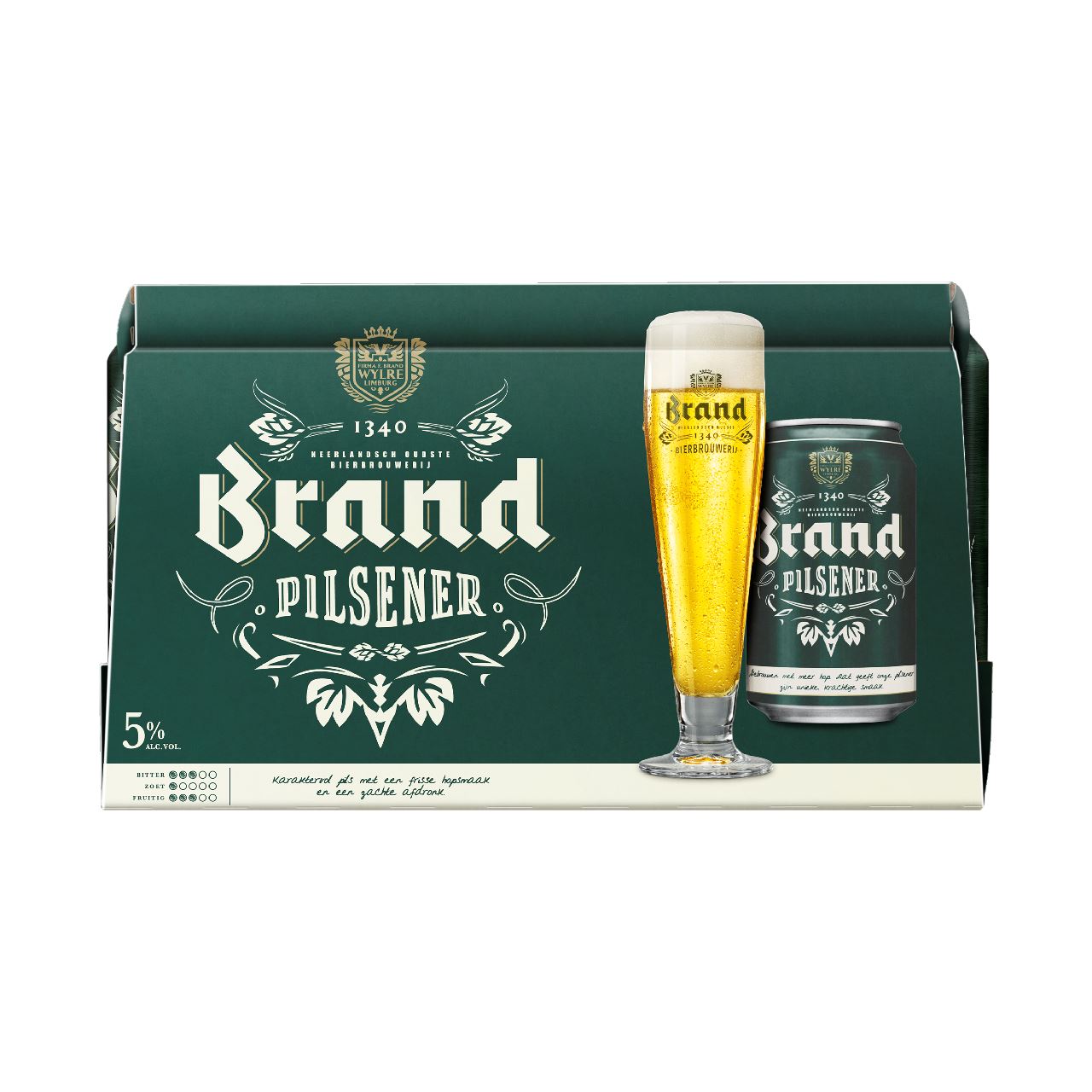 Brand Pilsner can 6 x 33 cl