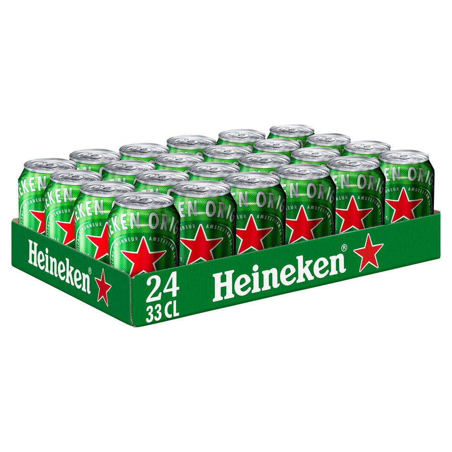 Heineken Premium Pilsener Beer Can 24 x 33 cl Tray