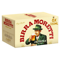 Thumbnail for BIRRA MORETTI Beer Premium Lager can 6 x 33 cl
