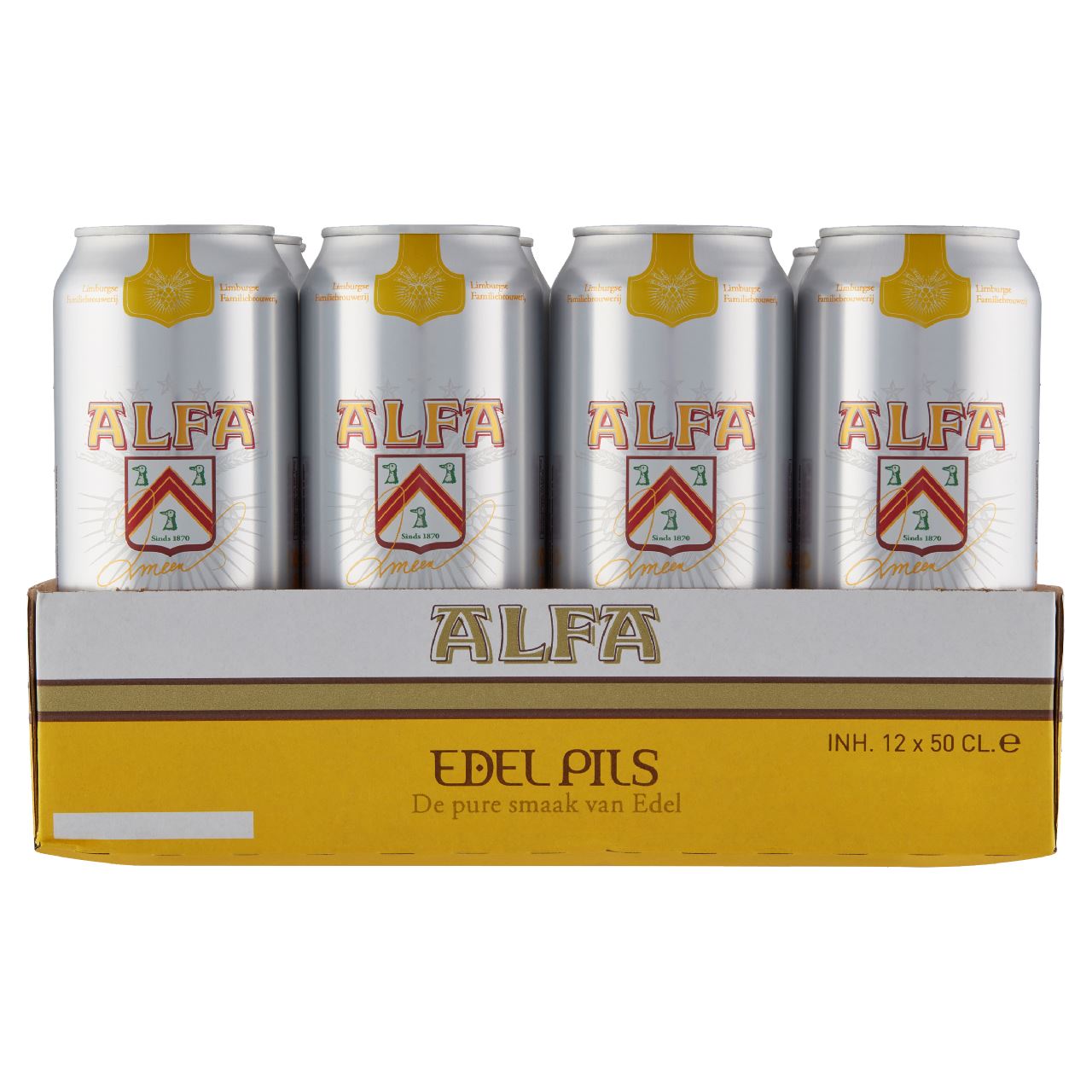 ALFA Edel Pils can 12 x 50 cl
