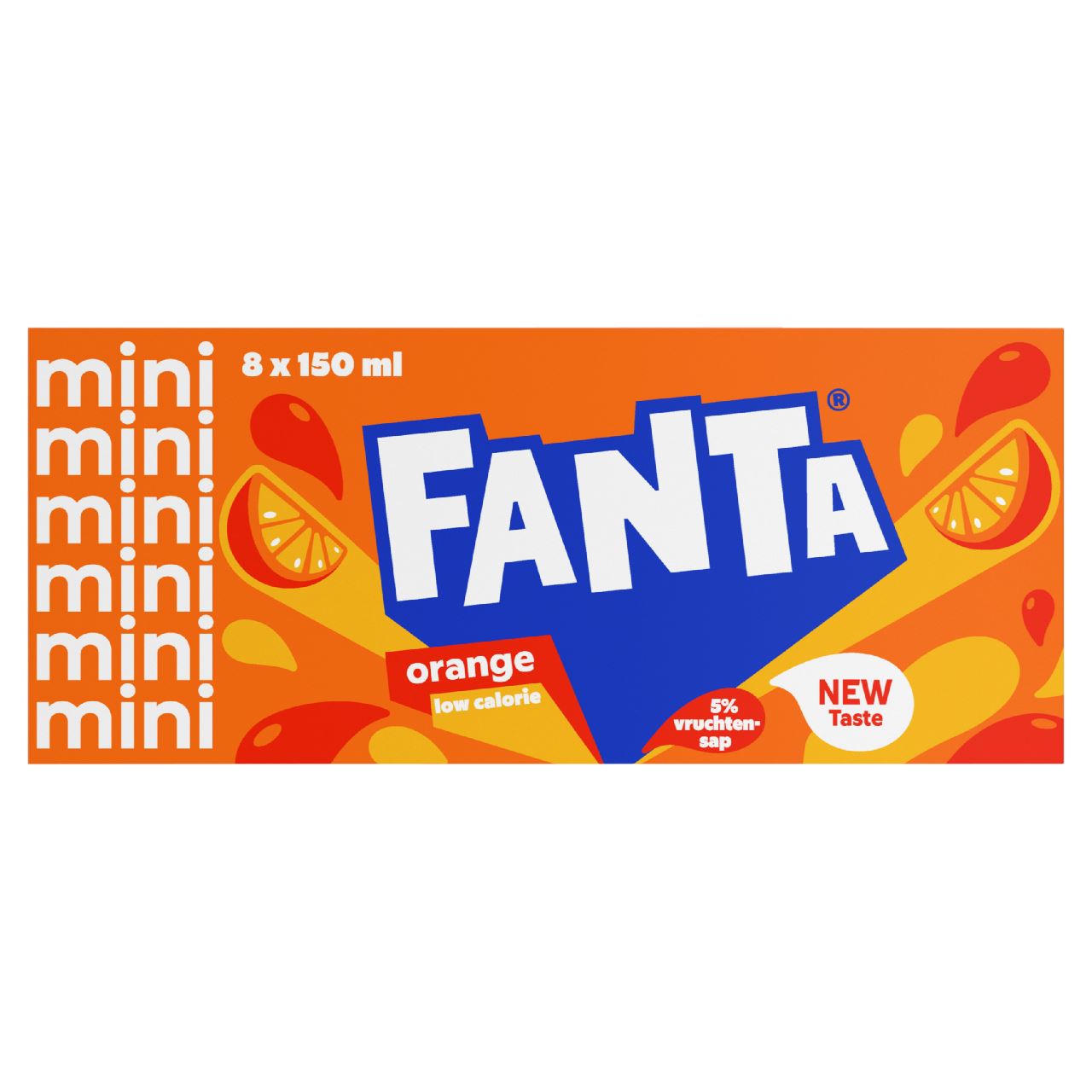 Fanta Orange can 8 x 15 cl