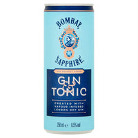 Thumbnail for BOMBAY SAPPHIRE GIN & TONIC Can 12 x 25 cl
