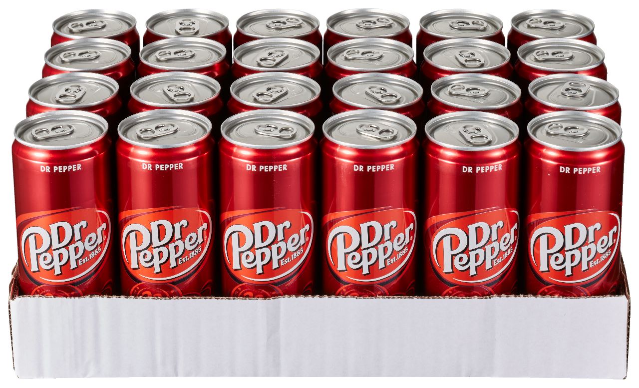 Dr Pepper can 24 x 33 cl