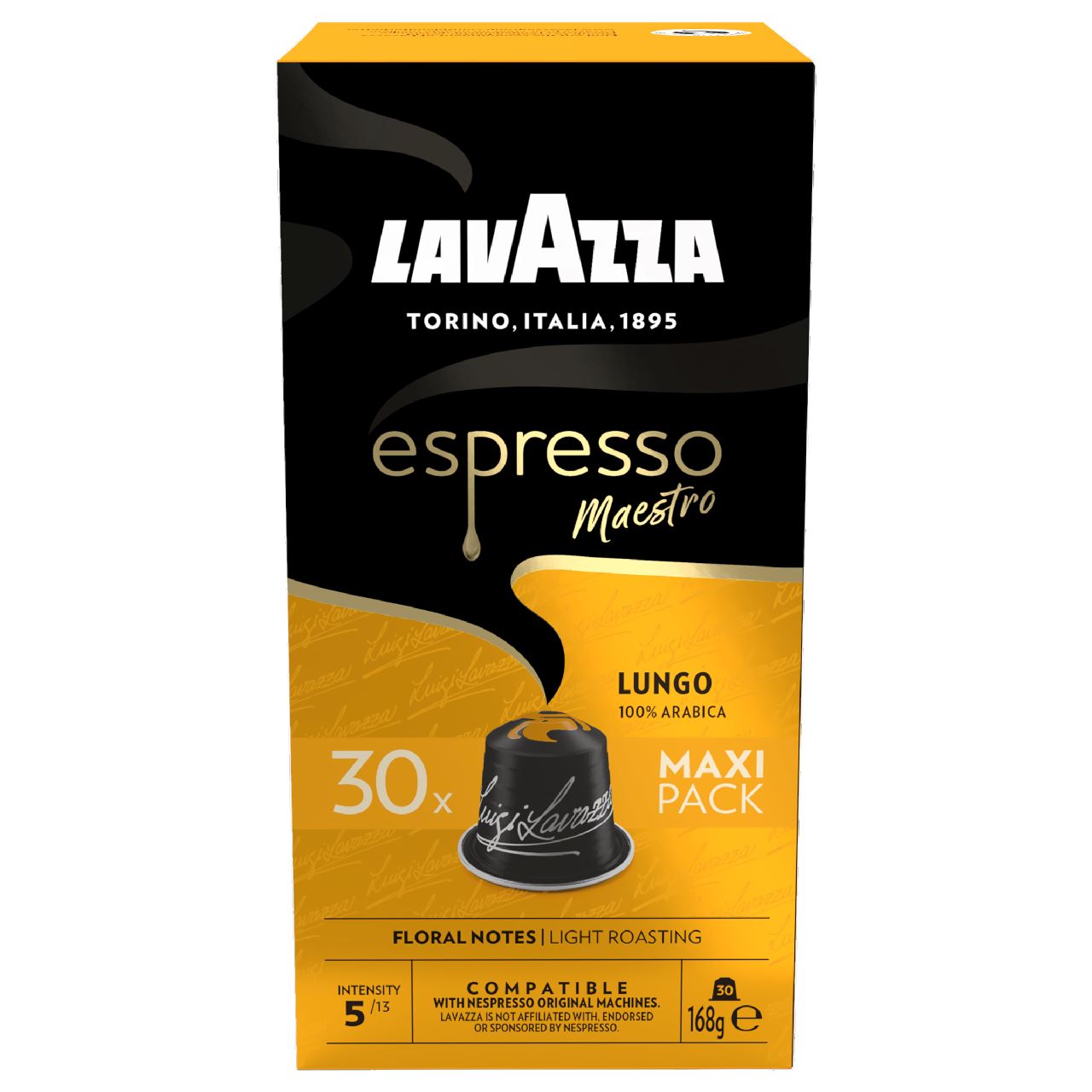 LavAzza Nespresso Capsules Lungo 168 g 30 pieces
