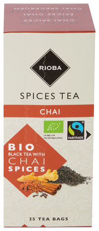 Thumbnail for RIOBA Bio Black tea chai 25 pcs 38 g
