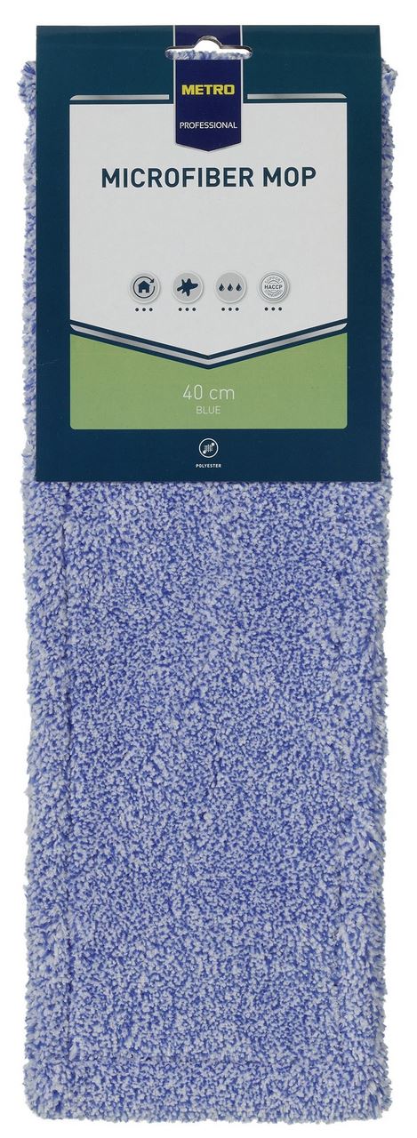 METRO PROFESSIONAL Microfiber mop replacement 40 cm