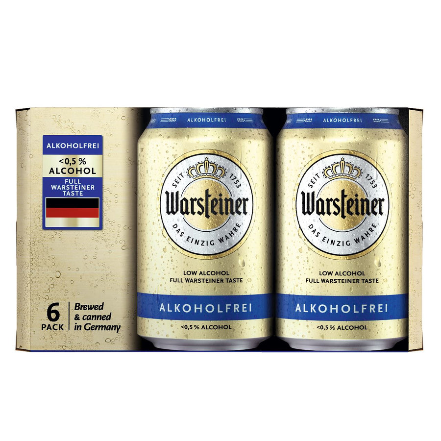 Warsteiner Alcohol-free can 6 x 33 cl