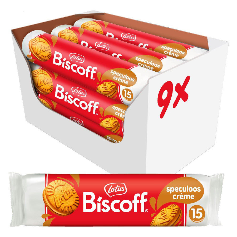 Lotus Biscoff Speculoos Cookie Sandwich Biscoff Cream filling 150 g