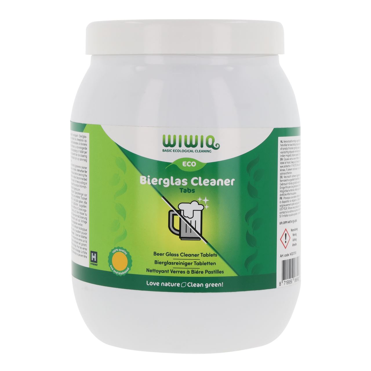 WIWIQ Beer Glass Cleaner Tabs 99 g