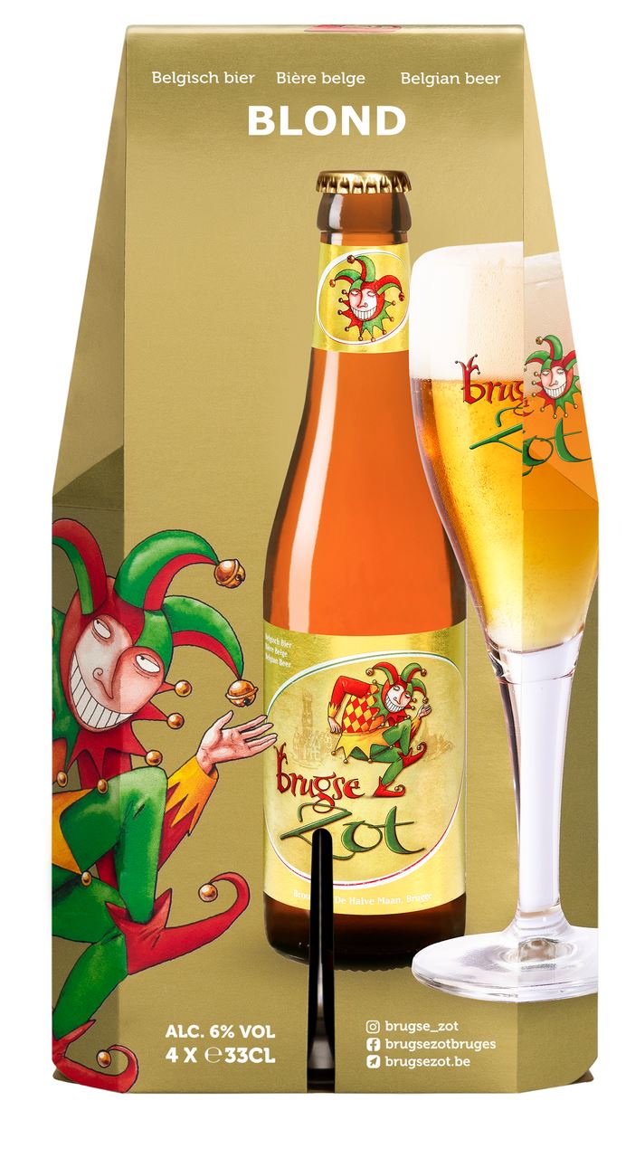Brugse Zot Blonde 4 x 33 cl